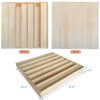 Wood Acoustic Diffuser Panel QRD Wood Acoustic 7-Well Quadratic Residue