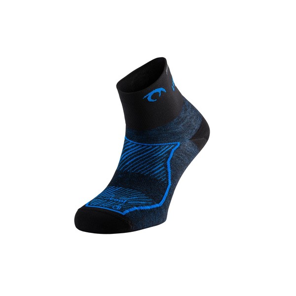 Lurbel Unisex Race Blue Socks, Black/Royal Blue