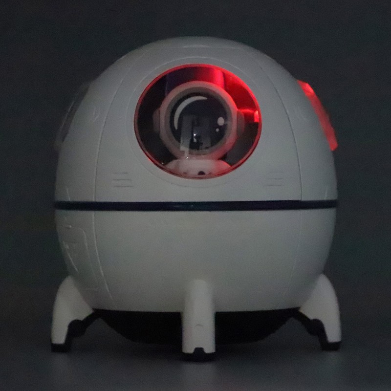 Space Capsule Humidifier Quiet Cool Mist Humidifier 220ML USB Desktop
