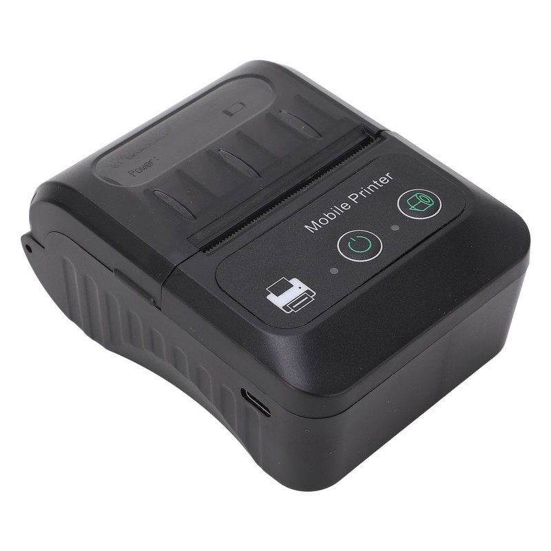 58mm Portable Mini Thermal QR Code Printer 2in Cordless USB