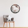 Hosoncovy Iron Art Wall Decoration Metal Wall Art Decor Garden