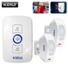 KERUI Home Security Wireless Outdoor Driveway Alarm Doorbell 2x Motion
