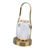 Cordless Rechargeable Lantern LED Table Lamp 3600mAh Battery Operated Stepless