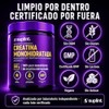 Creatina Monohidratada Micronizada 200 Mesh Suplemento Deportivo Polvo 500 100