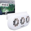 Automobile Ventilator Cooling Fan, 3 Holes SUV Window Exhaust Fan,