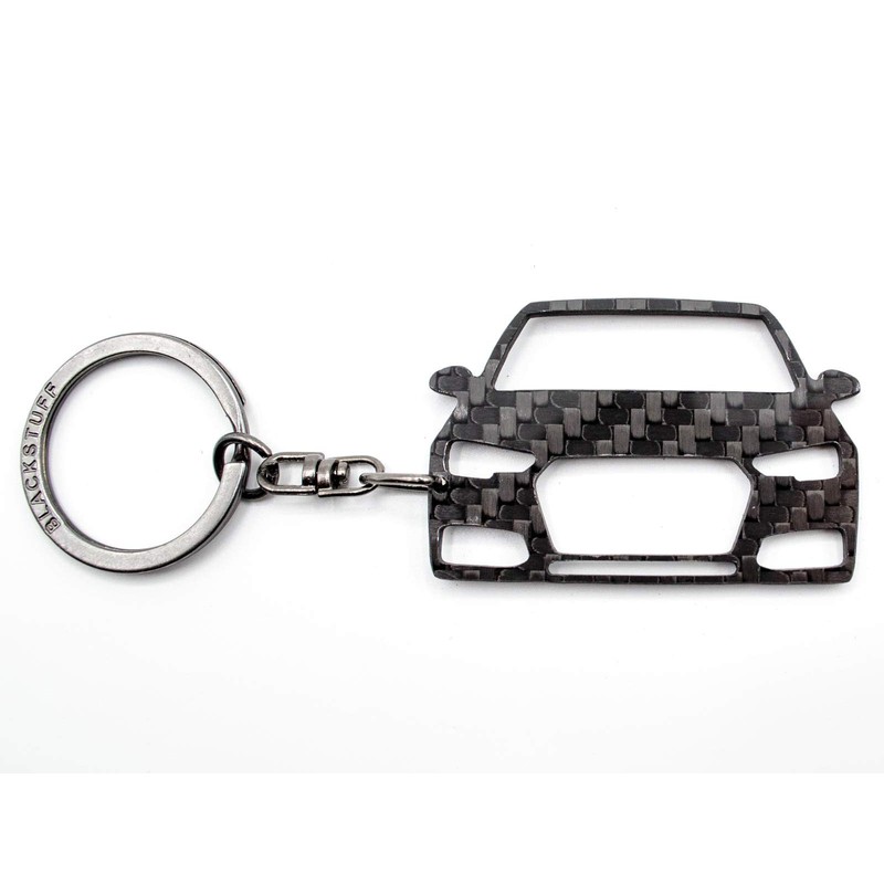 BlackStuff Carbon Fibre Keyring Compatible with A4 S4 RS4 B9