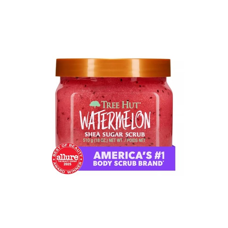 Tree Hut Exfoliante Corporal Sandía Watermelon Shea Sugar Scrub, 510g