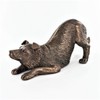 Beauchamp Bronze Border Collie Dog Figure Cold Cast Bronze
