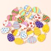 Acuiwer 66 PCS Easter Charms for Jewelry Making Alloy Assorted