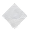 CTM - Pañuelo de encaje de mariposa para mujer, Blanco,