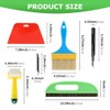 LOQJSS Wallpaper Smoothing Tool Kit,15 Pcs Smoother Tools Set,Wallpaper Smoothing