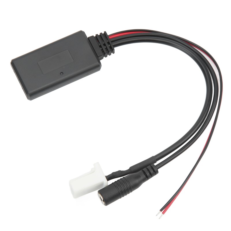 Car Bluetooth Audio Cable Adapter with Microphone Hands Free Replacement