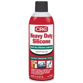 CRC Heavy Duty Silicone Lubricant, 11 Wt Oz, Clear Colorless Liquid