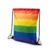 KINKIES LGTBI Multipurpose Drawstring Backpack Multi-Purpose Drawstring Bag Multi-Coloured, Colourful