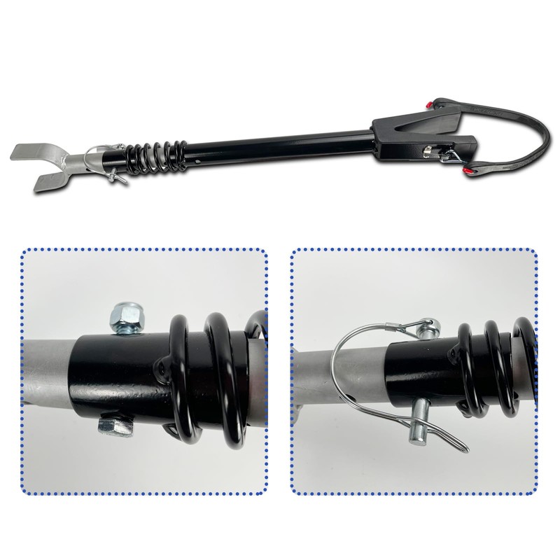 COMVERIX Adjustable Transom Saver for Outboard Motor (150HP) – Rust-Resistant,