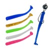 thkfish 50pcs/box Micro Fishing Soft Lures Plastic Worm Baits Paddle
