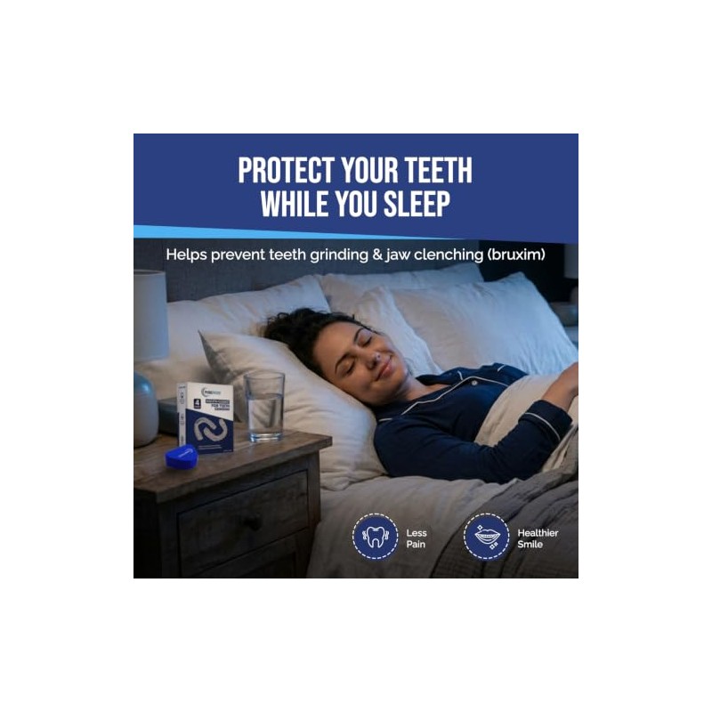 Mouth Guard for Teeth Grinding – Custom Moldable Mouthguard for