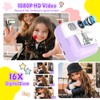 Dafotil Kids Camera Instant Print, Christmas Birthday Gifts for Girls