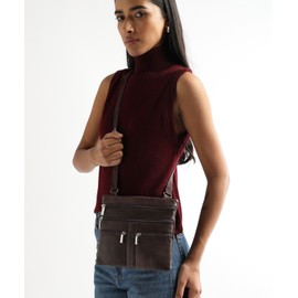 Leatherboss Women Soft Leather Shoulder Crossbody Bag Work Travel Ladies Women Handbag