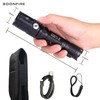 soonfire MX65 Tactical Flashlight 1060 Lumens Built-in a Fast Charging