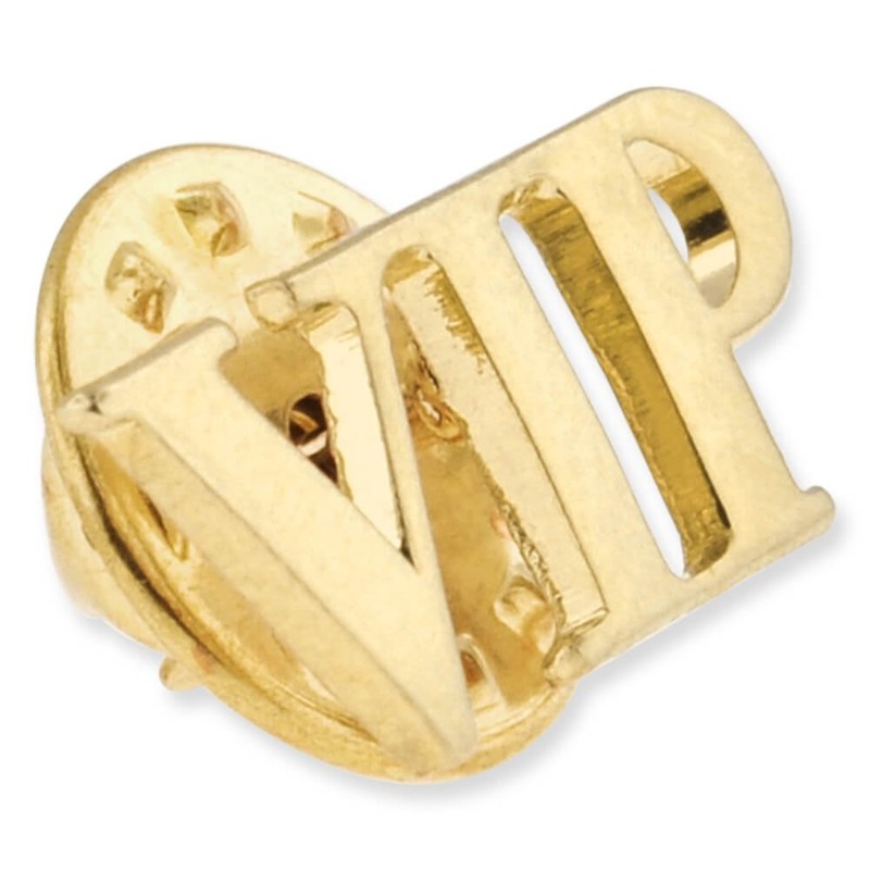 PinMart's Gold VIP Lapel Pin