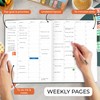 Clever Fox Appointment Book – Hourly Schedule Planner with 15-Minute