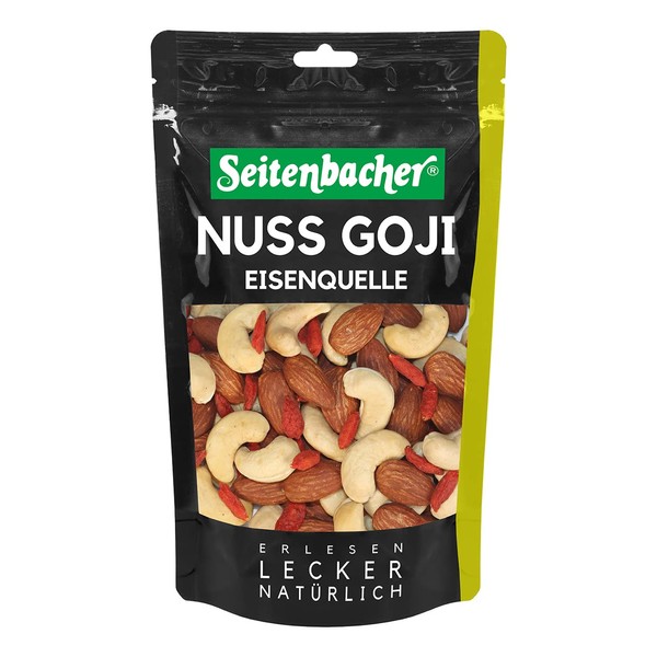 Seitenbacher Goji Student Food I Native I No Additives I Unsalted I (1 x 200 g)