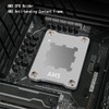 Qunyince AM5 CPU Holder, AM5 Anti-Bending Contact Frame with 4Pcs