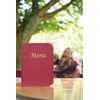 Securit Premium Faux Leather A4 Menu Holder - 8 Page