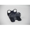 Wall Mount 300ml Double Dispenser Black Holder Ideal for Sea