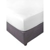 Miracle Home. Fitted Sheet 100% Brushed Microfibre Elastic Fitted Sheet