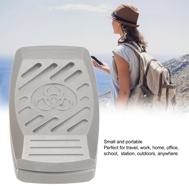 Magnetic Push Slider EDC Stainless Steel Haptic Slider for Adults