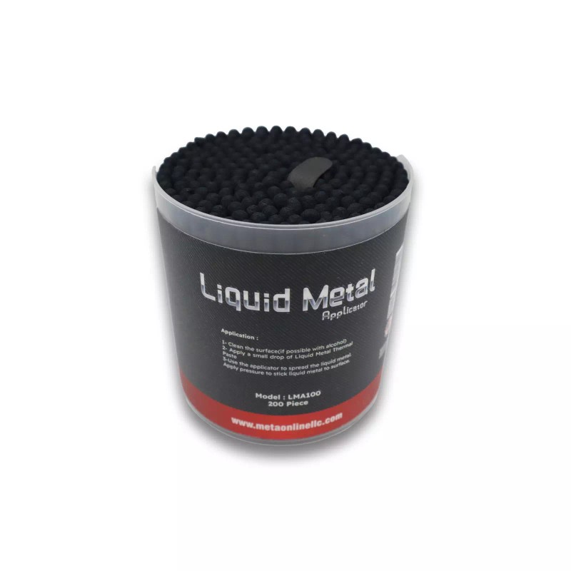 Meta Online LLC Liquid Metal Applicator 200 Pcs fir Liquid