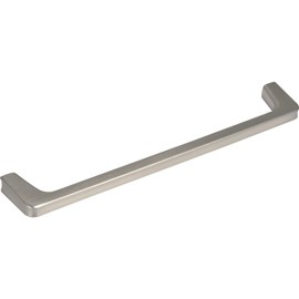 Schüco Prigot LA 100001685 Drawer Handle 160 mm Width 170 mm Die-Cast Zinc Stainless Steel Effect Silver
