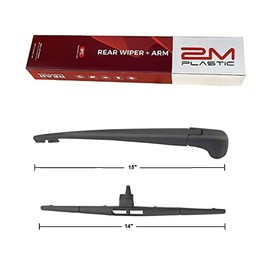 2M PLASTIC Rear Wiper Arm Blade Factory OEM Style Replacement For Honda Pilot 2009-2015