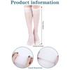 Bencailor High Hosiery Socks 3 Pairs Thin Stockings Nylon Knee