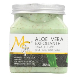 Exfoliante De Aloe Vera Para El Cuerpo 355ml. Mc Life