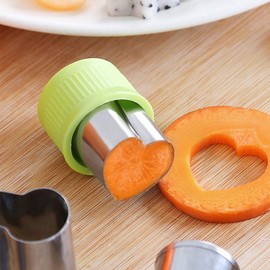 IELEK Sandwich Bread Cutters Set for Kids Bento Lunch Box Mold Supplies Vegetable Fruit Crust Shapes Cookie Cutters