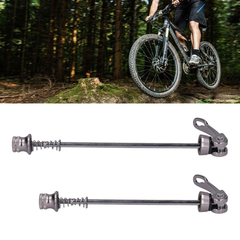 Bicycle Quick Release Skewer Hub Skewer Front & Rear Aluminum