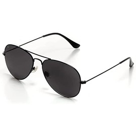 ISHEEP Classic Gold HD Nylon Sunglasses for Men Women Vintage Retro Style SIS-22-BK