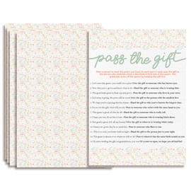 Graduation Party Games 2025 - Pass The Gift - 20 Pcs Graduation Game Cards For Graduation Party High School College Senior School Graduation Party Decorations And Supplies - A03