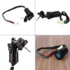 Key Switch 12V Waterproof 4-Wire Ignition Key Switch Waterproof Motorcycle
