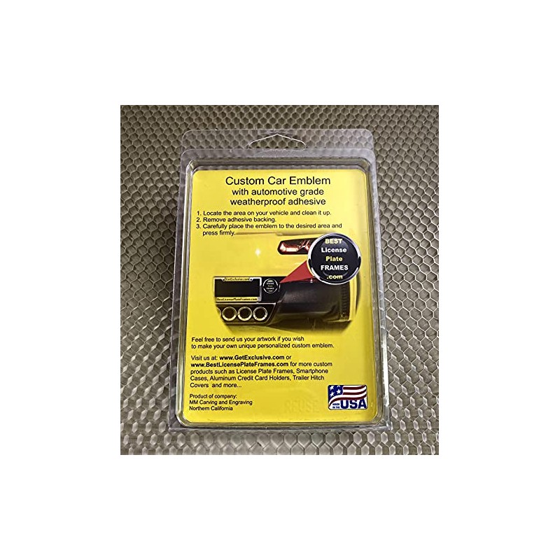 Alaska State Flag 3D Domed CAR Emblem Badge Sticker Flexible