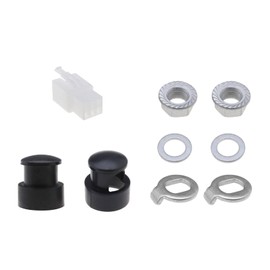 OneGas E-Bike Hub Motor Nuts 12mm Washer/Spacer/Nut Cover Axle Nuts for 250W-500W Motors, Electric Bicycle