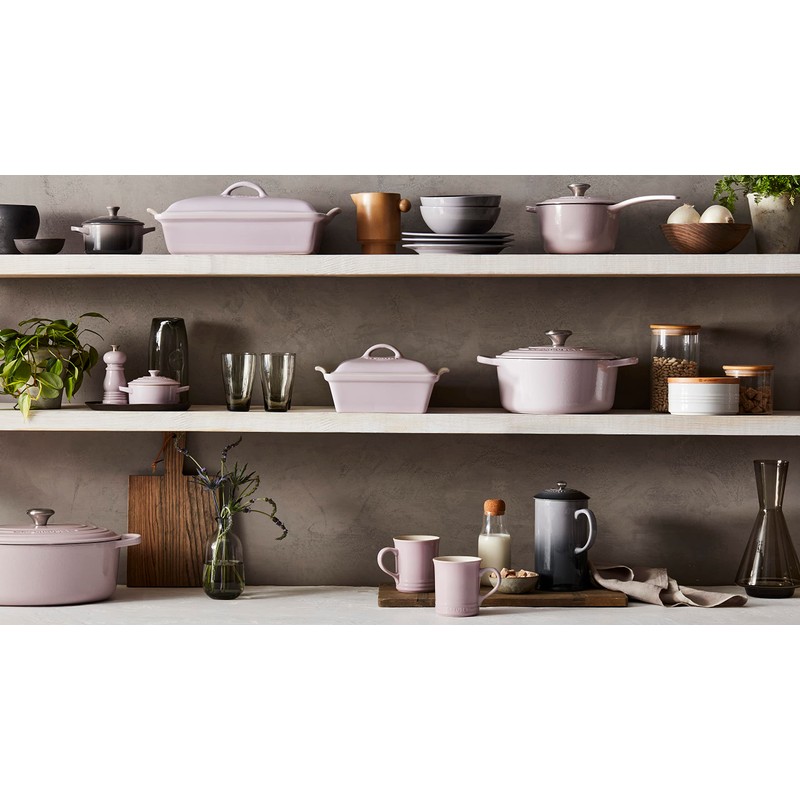 Le Creuset Stoneware Mini Round Cocotte, 8oz, Shallot
