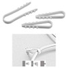 PRITEX Pack of 100 plug-in loops, 8 x 43 mm,