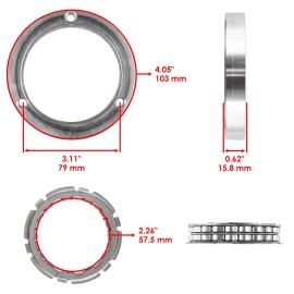 Caltric Starter Clutch One Way Bearing W/Gasket for Yamaha Raptor 700R YFM700R 2009-2017
