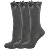 RJM 3 Pack Girls Knee High Socks with Bow 3