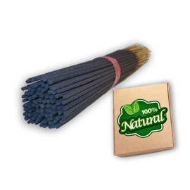 Bless-Frankincense-and-Myrrh 100%-Natural-Handmade-Hand-Dipped-Incense-Sticks Organic-Chemicals-Free for-Purification-Relaxation-Positivity-Yoga-Meditation The-Best-Woods-Scent (25 Sticks (40GM))