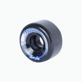Sure-Grip Motion Outdoor Wheels - Made Super Hi Rebound Urethane - 78A Durometer - Ideal for Outdoor Skating, Beginner Friendly - 62mm Diameter - Comes in Pack of 8 (Black)